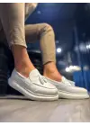 Terzi Bey Günlük Spor Klasik Ayakkabı 818 Beyaz