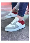 Terzi Bey Tb011 Beyaz Kırmızı Erkek Casual Ayakkabı