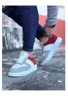 Terzi Bey Tb011 Beyaz Kırmızı Erkek Casual Ayakkabı