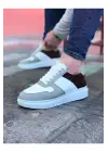 Terzi Bey Tb011 Beyaz Taba Erkek Casual Ayakkabı