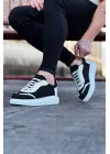 Terzi Bey Tb019 Siyah Beyaz Triko Erkek Casual Ayakkabı