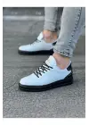 Terzi Bey Tb021 Beyaz Kömür Erkek Casual Ayakkabı