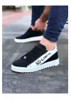 Terzi Bey Tb027 Siyah Beyaz No Limit Erkek Casual Ayakkabı