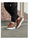 Wagoon Wg028 Taba Bağcıklı Kalın Taban Casual Erkek Ayakkabı