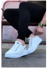 Terzi Bey Tb029 Beyaz Kalın Taban Casual Erkek Ayakkabı