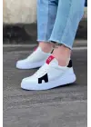 Terzi Bey Tb040 Beyaz Siyah Erkek Casual Ayakkabı