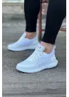 Terzi Bey Tb063 Beyaz Triko Erkek Spor Ayakkabı