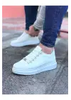Terzi Bey Tb08 Beyaz Düz Erkek Casual Ayakkabı