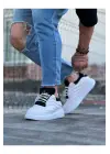 Terzi Bey Tb094 Beyaz Siyah Erkek Casual Ayakkabı