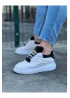 Terzi Bey Tb094 Beyaz Siyah Erkek Casual Ayakkabı