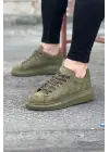Terzi Bey Tb096 Haki Süet Günlük Erkek Casual Ayakkabı