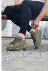 Terzi Bey Tb096 Haki Süet Günlük Erkek Casual Ayakkabı