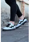 Terzi Bey Tb160 Beyaz Siyah Erkek Casual Ayakkabı