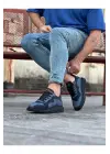 Terzi Bey Tb301 Kömür Mavi Erkek Casual Ayakkabı