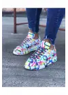 Wagoon Wg501 Gökkuşağı Renkli Erkek Casual Ayakkabı