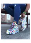 Wagoon Wg501 Gökkuşağı Renkli Erkek Casual Ayakkabı