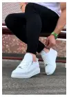 Terzi Bey Tb502 Beyaz Kapitone Erkek Casual Ayakkabı