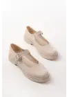Ysn-4444 Bej Günlük Bayan Ayakkabı