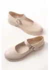Ysn-4444 Bej Günlük Bayan Ayakkabı
