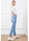 Yüksek Bel Mom Jean Pantolon