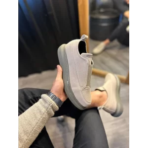 Terzi Bey Sneakers Ayakkabı 911 Vizon Süet