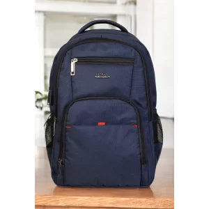 Lacivert Sportif Darbe Emici Su Geçirmez 13,3-14 inç Laptop Sırt Çantası