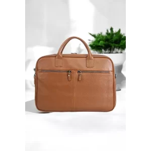 Premium Kalite Hakiki Deri Taba 14 & 15.6 inç Laptop Evrak Çantası