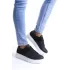 Tb151 Boost Bağcıklı Cilt Süet Erkek Günlük Sneaker Ayakkabı Csbt - Siyah