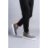 Tb152 Cool Bağcıklı Keten Erkek Günlük Spor Klasik Ayakkabı Kbt - Gri