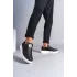 Tb161 Hippo Bağcıksız Cilt Erkek Günlük Sneaker Ayakkabı Cbt - Siyah