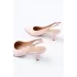 ST-1152 Pembe Rugan Günlük 7 cm Topuklu Kadın Ayakkabı