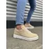 Tb152 Cool Bağcıklı Süet Erkek Günlük Spor Klasik Ayakkabı Sbt - Krem