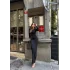 Uzun Kollu Uzun Elbise