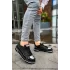 TB183 CST Jet Setter Mirror  Erkek Ayakkabı SIYAH/GUMUS