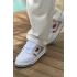 TB2410 CBT Avax  Erkek Spor Ayakkabı Beyaz/Turuncu