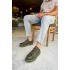 TB251 CRT Mirror Erkek Ayakkabı HAKI