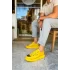 TB251 CRT Mirror Erkek Ayakkabı SARI