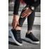 TB251 SBT Mirror Suede Erkek Ayakkabı SIYAH