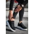 TB251 SBT Mirror Suede Kadın Ayakkabı SIYAH