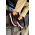 TB979 Santoni GBT Spor Erkek Ayakkabı SIYAH/KIRMIZI