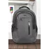 Gri Sportif Darbe Emici Su Geçirmez 14-16 inç Laptop Sırt Çantası