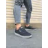 Tb0118 Rex Bağcıklı Keten Kumaş Erkek Günlük Sneaker Ayakkabı Kgt - Füme