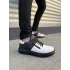 Tb155 Warrior Bağcıklı Ve Fermuarlı Cilt Erkek Günlük Sneaker Ayakkabı Cst - Siyah/beyaz