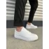 Tb165 Elite Bağcıklı Cilt Erkek Günlük Sneaker Ayakkabı Cbt - Beyaz