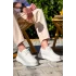 Tb-042  Terzi Bey Bağcıklı Beyaz Günlük Erkek Ayakkabı