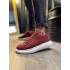 Terzi Bey Yüksek Taban Günlük Ayakkabı 045 Bordo (beyaz Taban)