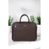 Lüx Unisex Kahverengi Laptop & Evrak Çantası 13-14.6 inç