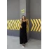 Piliseli Uzun Elbise