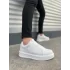 Tb007 Alba Bağcıksız Cilt Erkek Günlük Sneaker Ayakkabı Cbt Beyaz