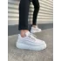 Tb010 Cloud Bağcıklı Cilt Erkek Günlük Sneaker Ayakkabı Cbt - Beyaz